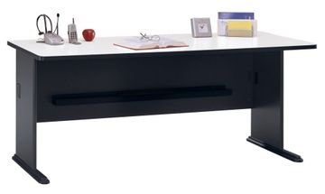 72" Desk - Series A Slate Collection - Bush Office Furniture - WC84872