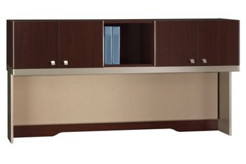 72" Hutch - Quantum Harvest Cherry Collection - Bush Office Furniture - QT1726CSK