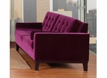 725 Centennial Loveseat in Purple Velvet - Armen Living - LC7252PU