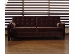 725 Centennial Sofa in Brown Velvet - Armen Living - LC7253BR