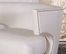 734 Eclipse Club Chair in Creme Vinyl / Espresso - Armen Living - LC734CLCR