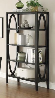 800460 Contemporary Open Bookcase - 800465