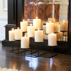 9 Candle Candelabra - Holly and Martin