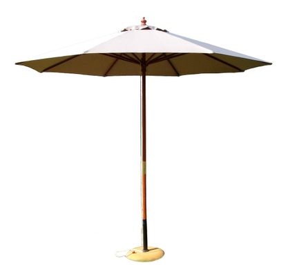9' Outdoor Market Umbrella in Natural - 49147