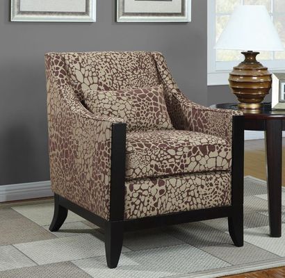 Accent Chair with Slightly Leaned Back - 902090