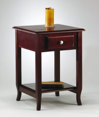 Accent Table in Merlot - Office Star - ME17
