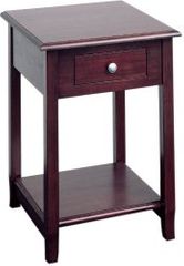 Accent Table in Merlot - Office Star - ME17