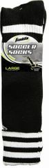 ACD Youth Soccer Socks Black 6 Pack - Franklin Sports