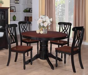 Addison 5-Piece Round Dining Table Set - 103702