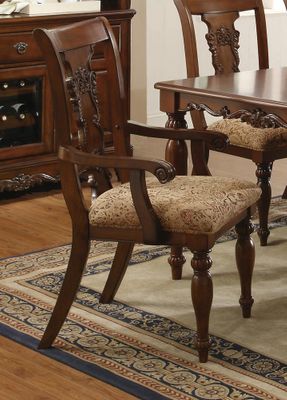 Addison Set of 2 Traditional Splat Back Arm Chair - 103513