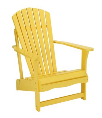 Adirondack Chair in Yellow - C-51903