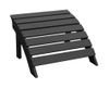 Adirondack Footrest in Black - S-51902