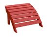 Adirondack Footrest in Red - S-92248