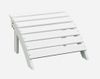 Adirondack Footrest in White - S-51900