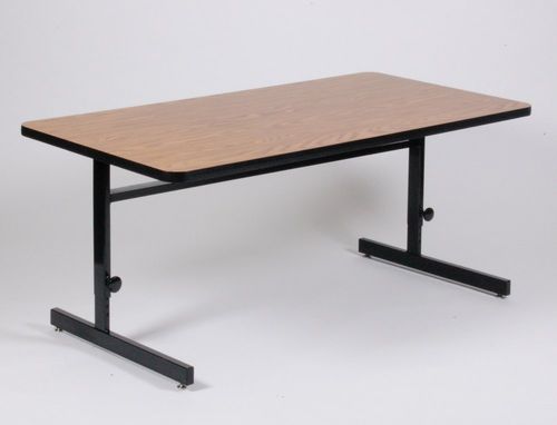 Adjustable Height Computer Table 24