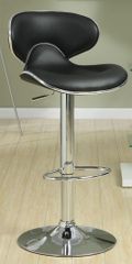 Adjustable Height Contemporary Bar Stool - Set of 2 - 120359