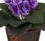 African Violet with Vase Silk Plant (Set of 2) - Nearly Natural - 6685-S2