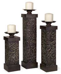 Ainsley Manor Candleholders (Set of 3) - IMAX - 1161-3
