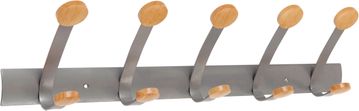 ALBA 5 Double Wooden Coat Hook