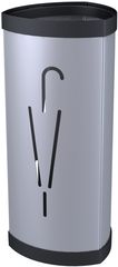 ALBA Metal & Plastic Metallic Grey Umbrella Stand