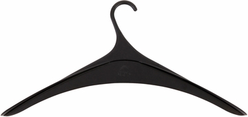 ALBA Set of 12 Sturdy Plastic Coat Hangers