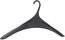 ALBA Set of 12 Sturdy Plastic Coat Hangers