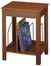 Album Storage / Turntable Stand - ST48 Stand - Paprika - Crosley - ST48-PA