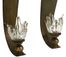 Aldous Glass Flower Candleholders (Set of 2) - IMAX - 87028-2