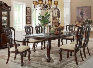 Alexander 7-Piece Dining Table Set in Cherry - 104141
