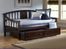 Alexander Daybed with Trundle Drawer in Deep Brown - Hillsdale Furniture - 1552DBT