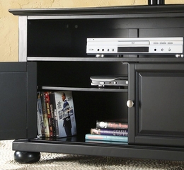 Alexandria 42" TV Stand in Black Finish - Crosley Furniture - KF10003ABK