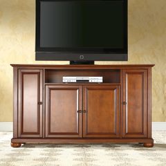 Alexandria 60" TV Stand in Classic Cherry Finish - Crosley Furniture - KF10001ACH