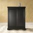 Alexandria Expandable Bar Cabinet in Black Finish - Crosley Furniture - KF40001ABK