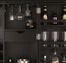 Alexandria Expandable Bar Cabinet in Black Finish - Crosley Furniture - KF40001ABK