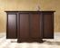 Alexandria Expandable Bar Cabinet in Vintage Mahogany Finish - Crosley Furniture - KF40001AMA