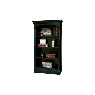 Alexandria Small Antique Black Bookcase by Ty Pennington - Howard Miller
