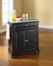 Alexandria Solid Granite Top Portable Kitchen Island in Black - CROSLEY-KF30023ABK