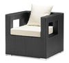 Algarva Outdoor Armchair in Chocolate - Zuo Modern - 701154