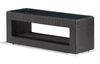 Algarva Outdoor Coffee Table in Chocolate - Zuo Modern - 701152