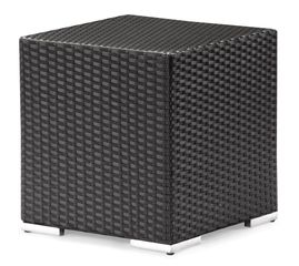 Algarva Outdoor Side Table in Chocolate - Zuo Modern - 701153