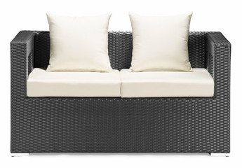 Algarva Outdoor Sofa in Chocolate - Zuo Modern - 701155