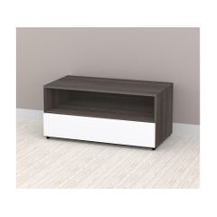 Allure 36'' TV Stand - 1 Open Shelf, 1 Drawer - Nexera Furniture