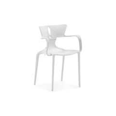 Alter Dining Chair in White - Set of 4 - Zuo