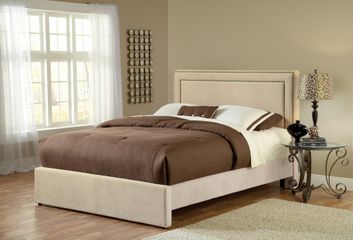 Amber King Size Fabric Bed - Hillsdale Furniture - 1566BKRA