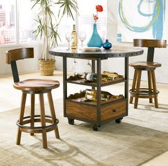 American Drew Americana Home 3PC High Dining Table Set - 114-706R