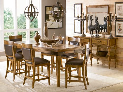 American Drew Americana Home 9PC Conversation Table Set - 114-705