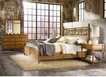 American Drew Americana Home King 5PC Bedroom Set - Warm Khaki Oak - 114-326R