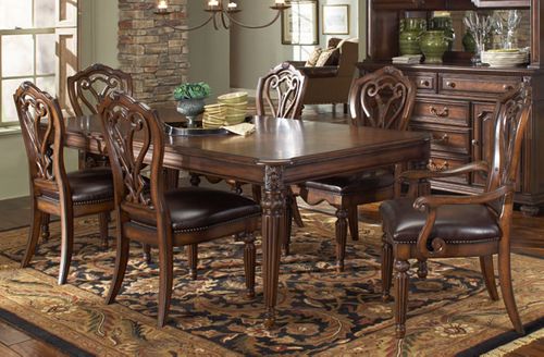 American Drew Barrington House 7PC Leg Table Dining Set - 126-760