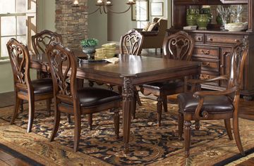 American Drew Barrington House 7PC Leg Table Dining Set - 126-760