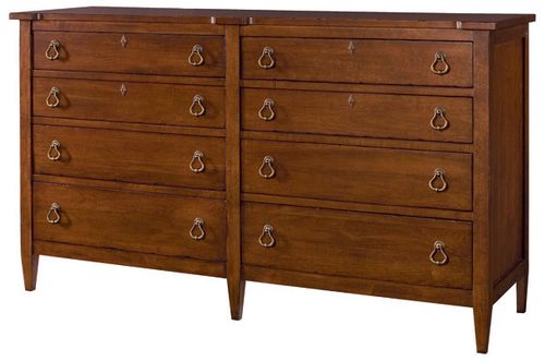 American Drew Miller's Creek 8 Drawer Dresser in Cherry - 210-130